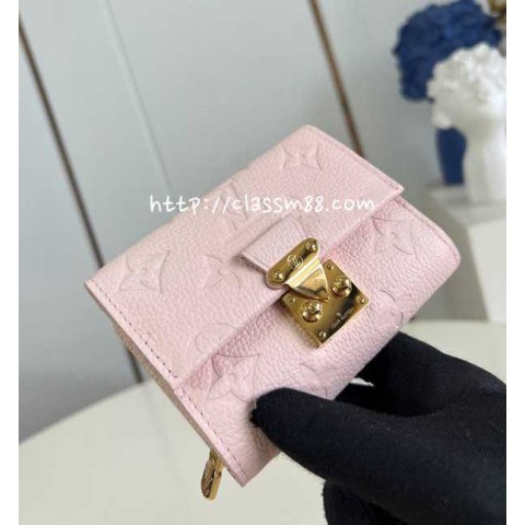 루이비통 24 한정판 M82926 Metis Monogram 소가죽 카프스킨 반지갑 E377