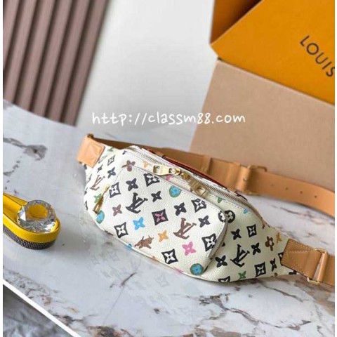 루이비통 24 한정판 M24858 Rush Monogram Craggy 크로스백 가방 C2565