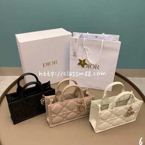 디올 24 한정판 Book Tote mini 소가죽 카프스킨 크로스백 가방 C2577