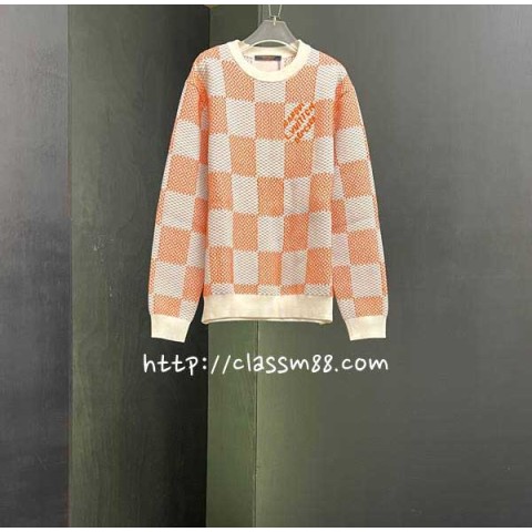 루이비통 24 한정판 남여공용 긴팔 니트 A8352