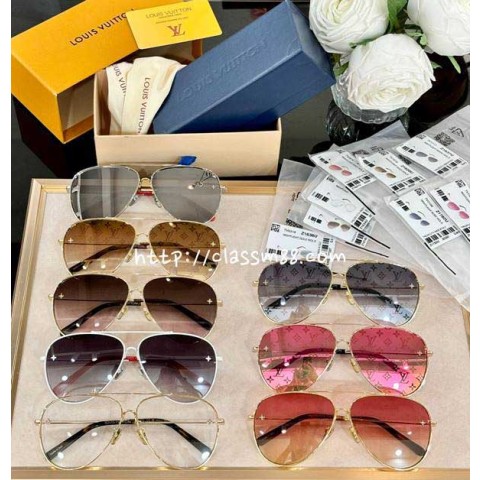 루이비통 24 한정판 Clash Square Z1621U 선글라스 G622