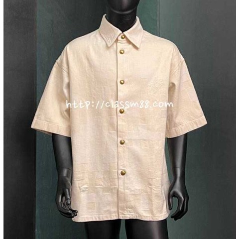 루이비통 24 한정판 반팔 청셔츠 A8498