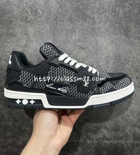 루이비통 24 한정판 Trainer LB500550 남여공용 운동화 B2988