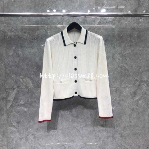 톰브라운 24 한정판 6019 여성 긴팔 가디건 A8679
