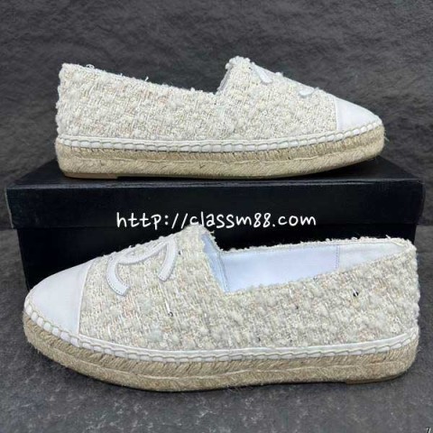 샤넬 24 한정판 CoCo 양가죽 램스킨 여성 신발 B3081