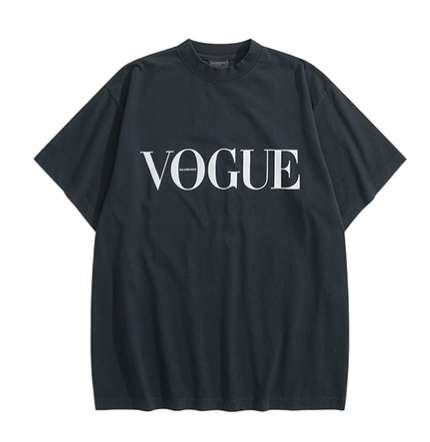 발렌시아가 24 한정판 VOGUE 오버사이즈 핏 티셔츠 A8921