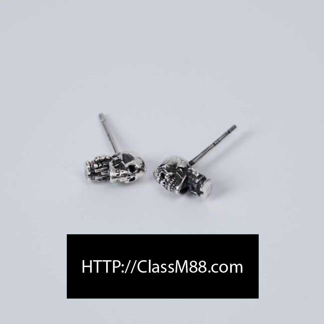 크롬하츠 24 한정판 실버 925 남여공용 귀걸이 D2314