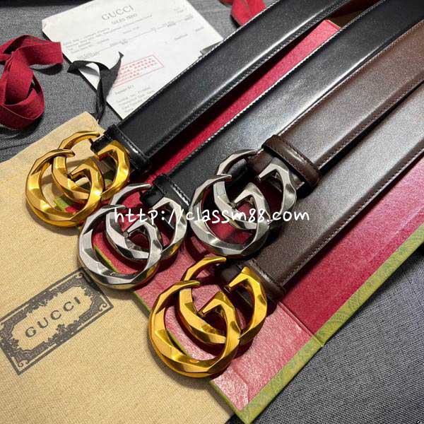 구찌 24 한정판 GG Marmont 4.0cm 벨트 F666