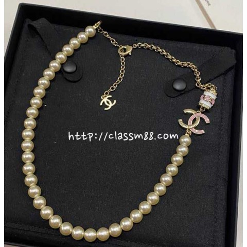 샤넬 24 한정판 목걸이 D2412