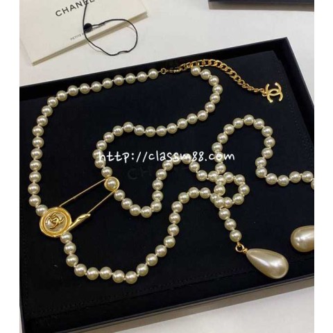 샤넬 24 한정판 목걸이 D2425