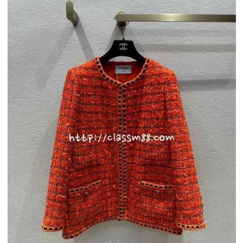 샤넬 24 한정판 여성 긴팔 자켓 A9252