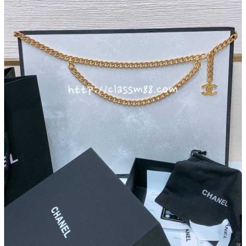 샤넬 24 한정판 허리 벨트 F802