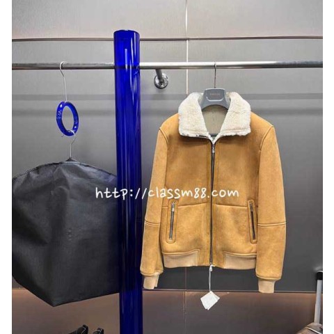 브루넬로 쿠치넬리 24 한정판 AG23179 양가죽 램스킨 긴팔 자켓 A9444