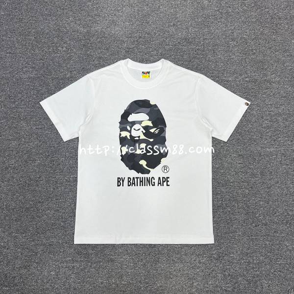 베이프 24 한정판 XX252 BAPECITY CAMO APE TEE 남여공용 반팔 티셔츠 A9636