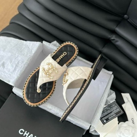 샤넬 24 한정판 1.5cm/4.5cm 여성 슬리퍼 B3448