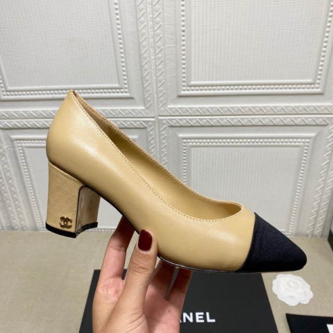 샤넬 24 한정판 6.5cm 여성 하이힐 B3503