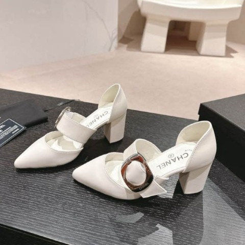 샤넬 24 한정판 3색 여성 하이힐 B3877
