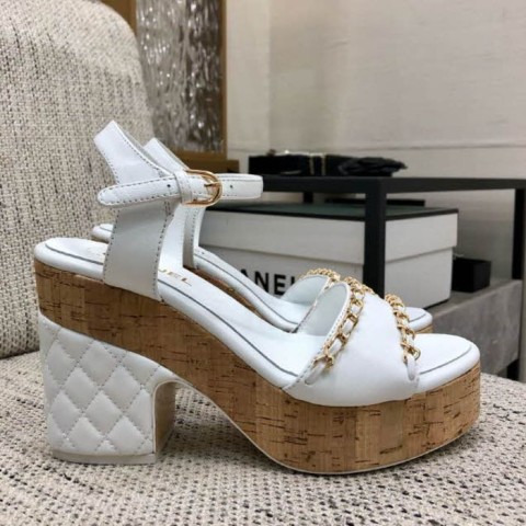 샤넬 24 한정판 여성 하이힐 B3974