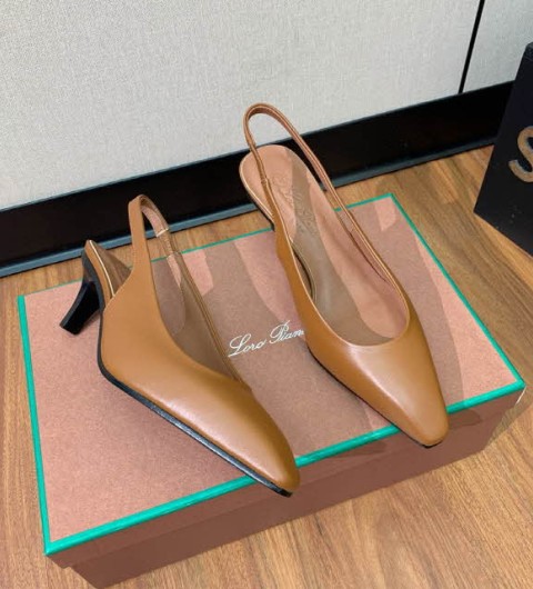 로로피아나 Loro Piana 24 한정판 3색 5cm 여성 하이힐 B4051