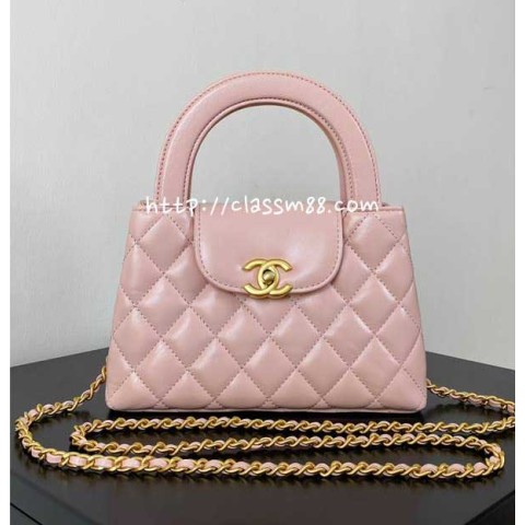 샤넬 24 한정판 m9201 Kelly nano 소가죽 카프스킨 크로스백 가방 C3526