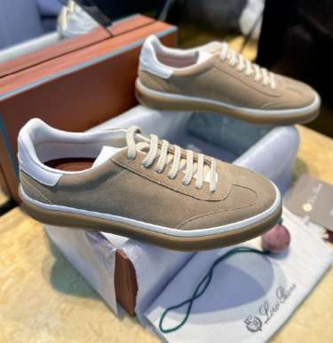 로로피아나 Loro Piana 25 한정판 남여공용 테니스 워크 슈즈 스니커즈 운동화 B4090