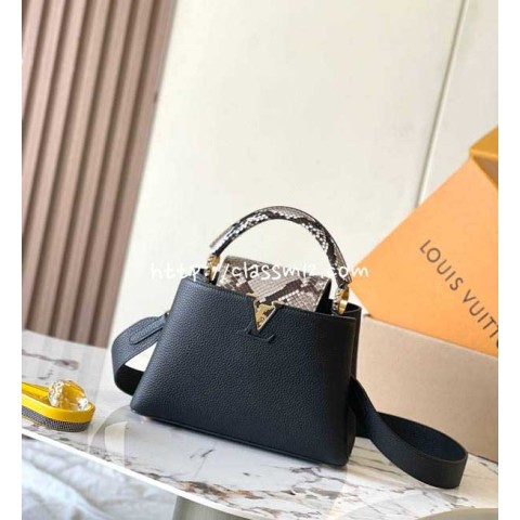 루이비통 25 한정판 M81408 Capucines BB 크로스백 가방 C3643