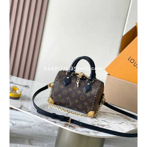 루이비통 25 한정판 M13146 Speedy Trunk 크로스백 가방 C3656