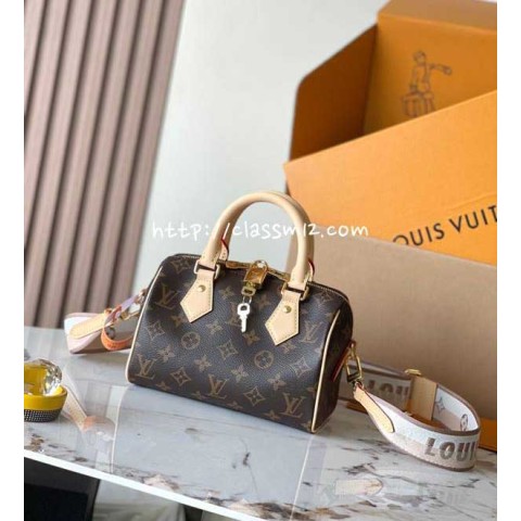 루이비통 25 한정판 M46222 Speedy Bandoulière 20 크로스백 가방 C3658