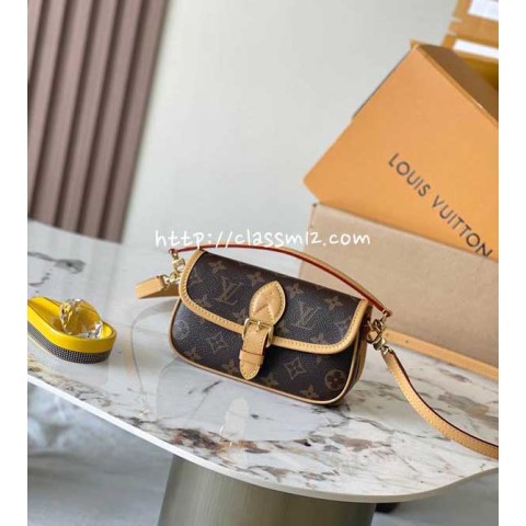 루이비통 25 한정판 M83566 Nano Diane 크로스백 가방 C3672