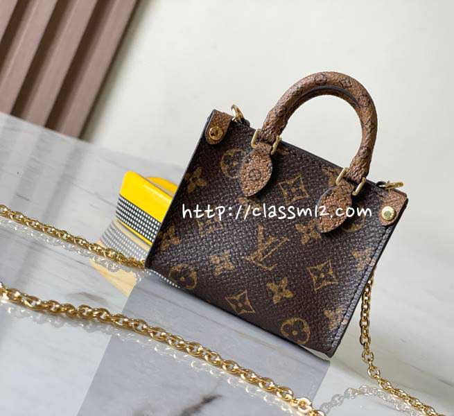 루이비통 25 한정판 M02183 Micro Bag On The Go 크로스백 가방 C3686