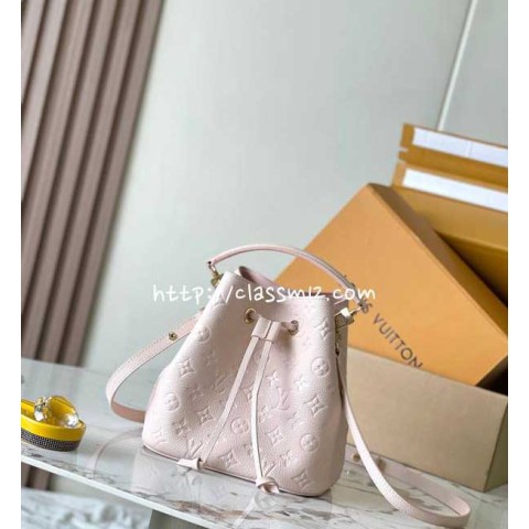 루이비통 25 한정판 M47038 Néonoé 소가죽 카프스킨 크로스백 가방 C3688