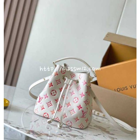 루이비통 25 한정판 Néonoé 소가죽 카프스킨 크로스백 가방 C3689