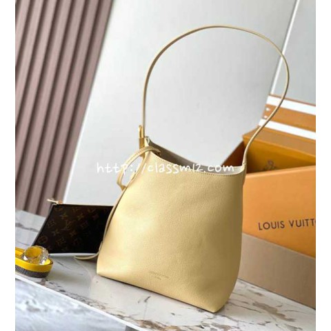 루이비통 25 한정판 M25353 Low Key Hobo 소가죽 카프스킨 크로스백 가방 C3703