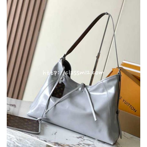 루이비통 25 한정판 CARRYALL DARK M12583 양가죽 램스킨 크로스백 가방 C3746