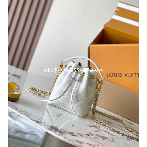 루이비통 25 한정판 Nano Noé M82933 크로스백 가방 C3752