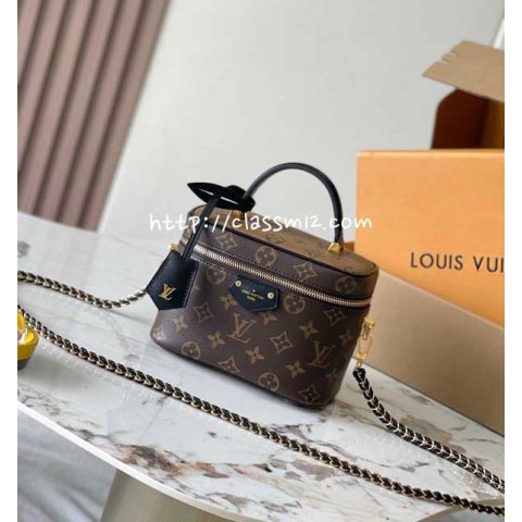 루이비통 25 한정판 VANITY CHAIN POUCH M47128 크로스백 가방 C3758