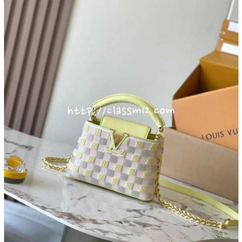 루이비통 25 한정판 CAPUCINES EAST WEST M24809 크로스백 가방 C3794