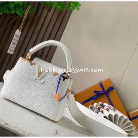 루이비통 25 한정판 M56669 Capucines 크로스백 가방 C3800