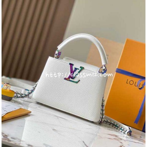 루이비통 25 한정판 M22606 Capucines 크로스백 가방 C3808