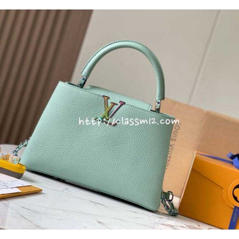 루이비통 25 한정판 M22055 Capucines Mini 크로스백 가방 C3812