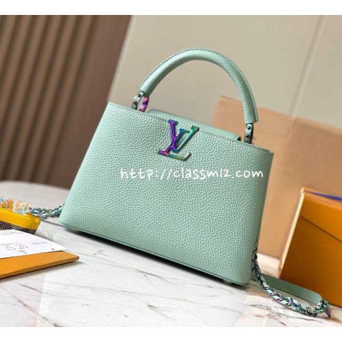 루이비통 25 한정판 M22054 Capucines BB 크로스백 가방 C3813