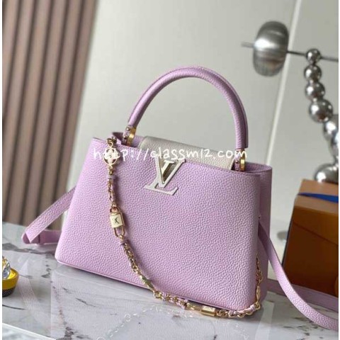 루이비통 25 한정판 M24471 Capucines 크로스백 가방 C3814