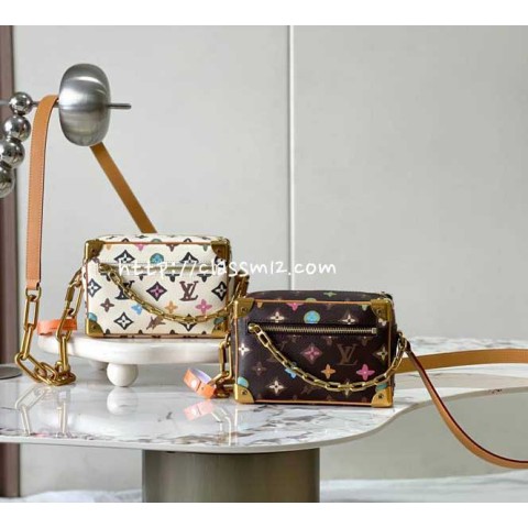 루이비통 25 한정판 Mini Soft Trunk M25132 크로스백 가방 C3845