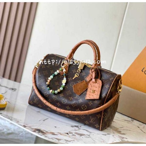 루이비통 25 한정판 Speedy Soft 30 Dark M87212 크로스백 가방 C3848