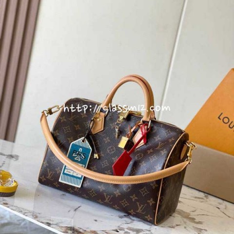 루이비통 25 한정판 Speedy Soft 30 Dark M11945 크로스백 가방 C3849