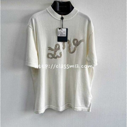 루이비통 25 한정판 반팔 니트 A10456