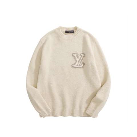 루이비통 25 한정판 남여공용 울 블렌드 크루넥 니트 A10634