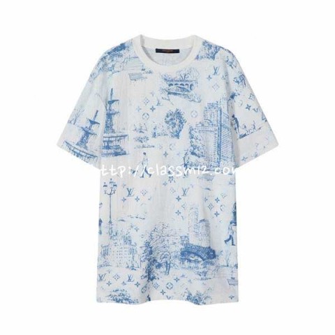 루이비통 25 한정판 반팔 티셔츠 A10662