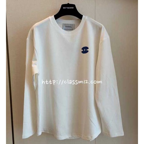 샤넬 25 한정판 긴팔 티셔츠 A10664