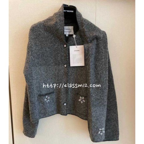 샤넬 25 한정판 긴팔 가디건 A10677